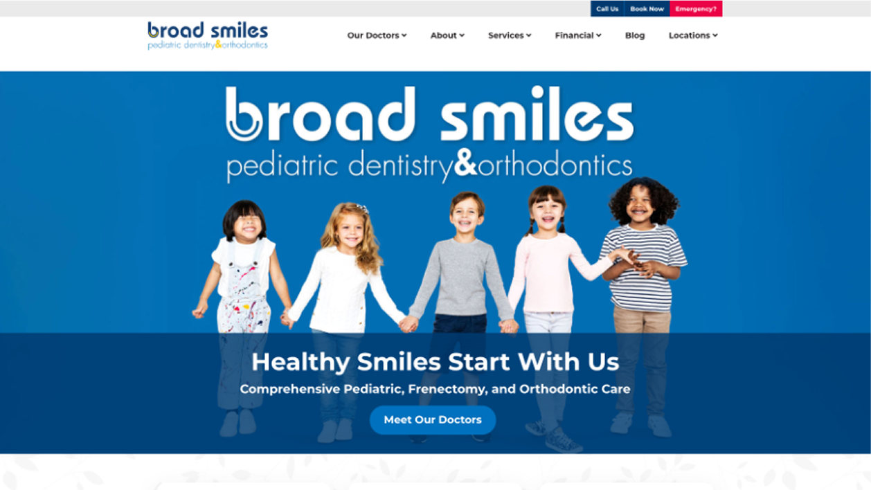 Broad Smiles website