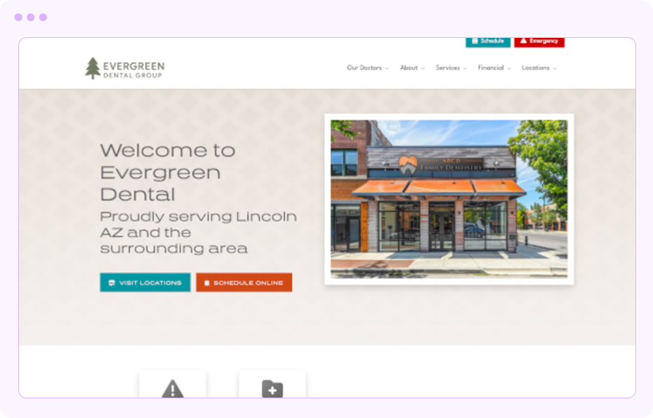 website theme example